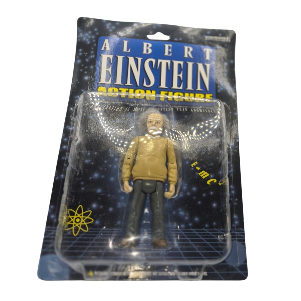 Accoutrements Albert Einstein Action Figure 2003 Science Physics Toy 11071‎
